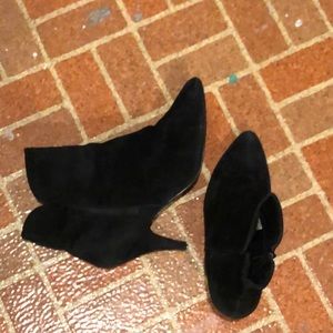 Flings Vintage Leather Heeled Boots